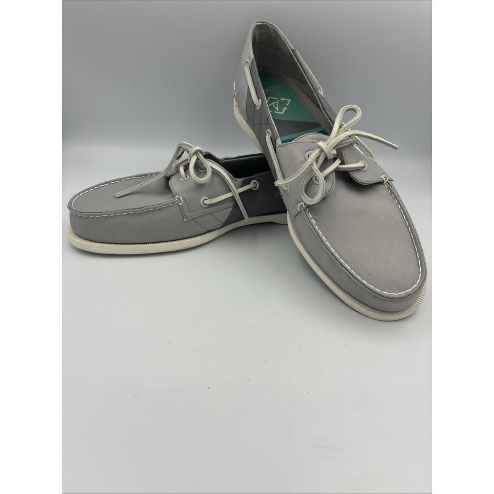 Sperry Authentic Original Bionic‎ Boat Shoe in Gray Size 13 Men's